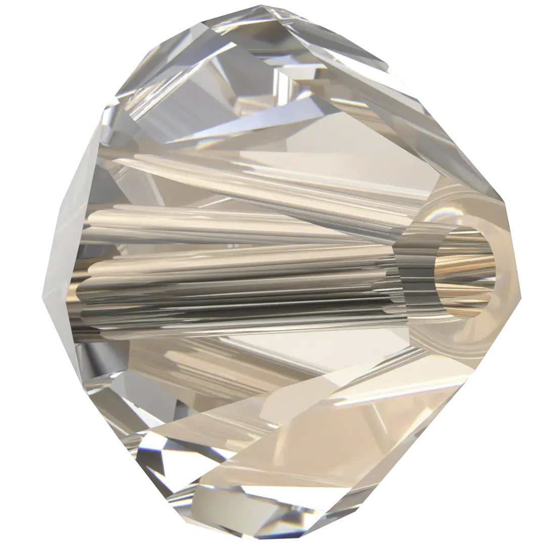 Serinity Crystal Beads Bicone (5328) Crystal Bronze - Bluestreak Crystals