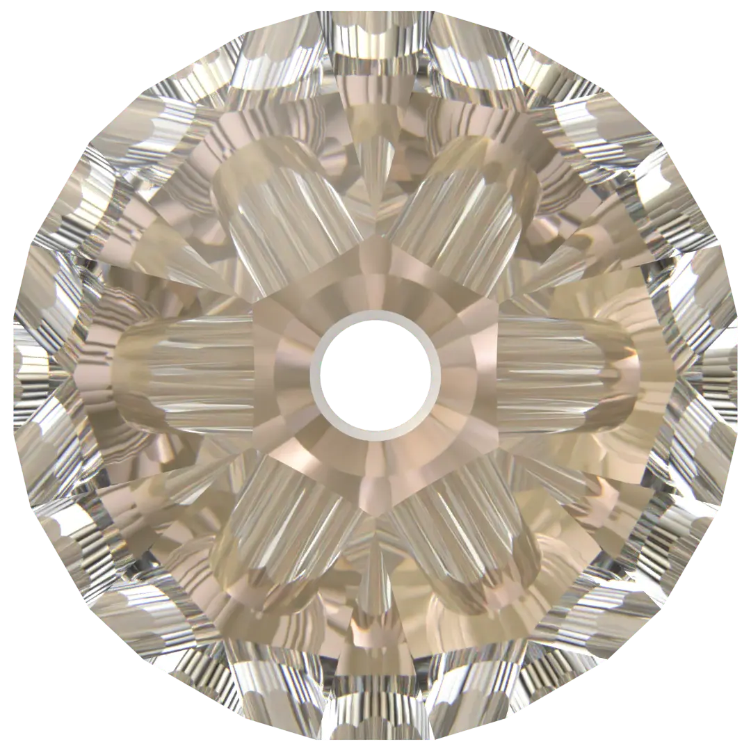 Serinity Crystal Beads Bicone (5328) Crystal Bronze - Bluestreak Crystals