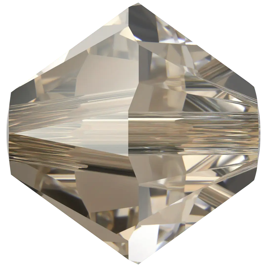 Serinity Crystal Beads Bicone (5328) Crystal Bronze - Bluestreak Crystals