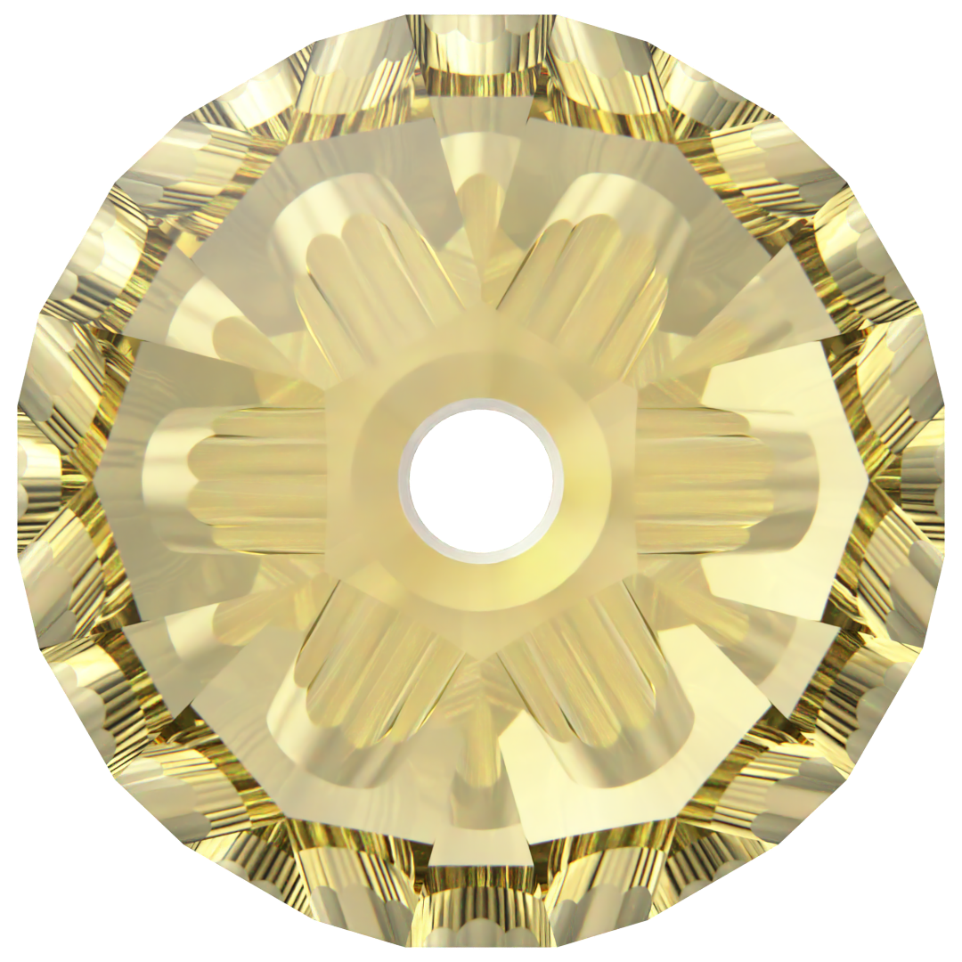 Serinity Crystal Beads Bicone (5328) Dark Jonquil - Bluestreak Crystals