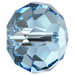 Serinity Crystal Beads Briolette (5040) Aquamarine - Bluestreak Crystals