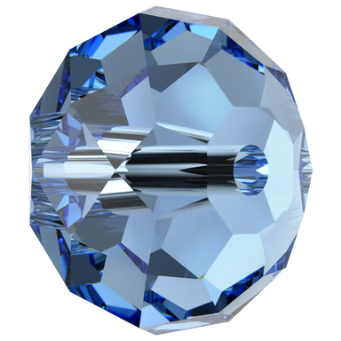 Serinity Crystal Beads Briolette (5040) Cool Blue - Bluestreak Crystals