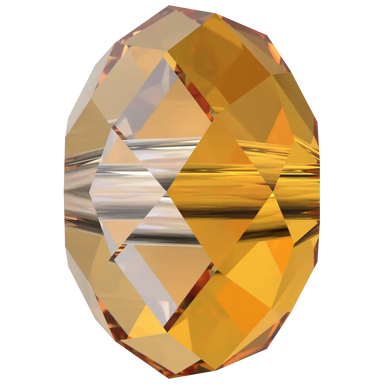 Serinity Crystal Beads Briolette (5040) Dark Orange - Bluestreak Crystals