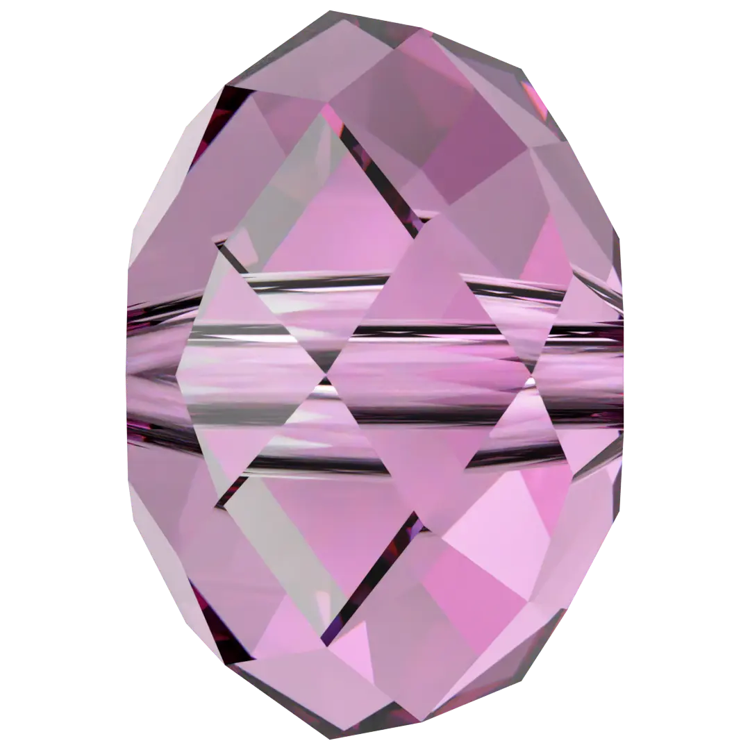 Serinity Crystal Beads Briolette (5040) Dark Rose - Bluestreak Crystals