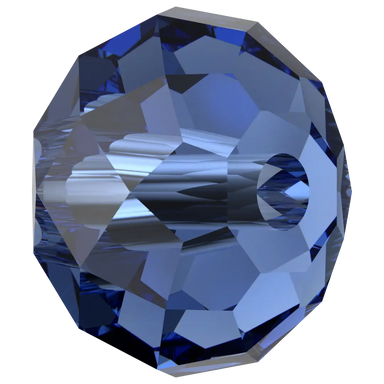 Serinity Crystal Beads Briolette (5040) Dark Sapphire - Bluestreak Crystals