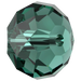 Serinity Crystal Beads Briolette (5040) Emerald - Bluestreak Crystals