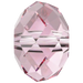 Serinity Crystal Beads Briolette (5040) Light Rose - Bluestreak Crystals