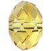 Serinity Crystal Beads Briolette (5040) Light Topaz - Bluestreak Crystals