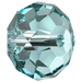 Serinity Crystal Beads Briolette (5040) Light Turquoise - Bluestreak Crystals