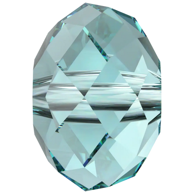 Serinity Crystal Beads Briolette (5040) Light Turquoise - Bluestreak Crystals