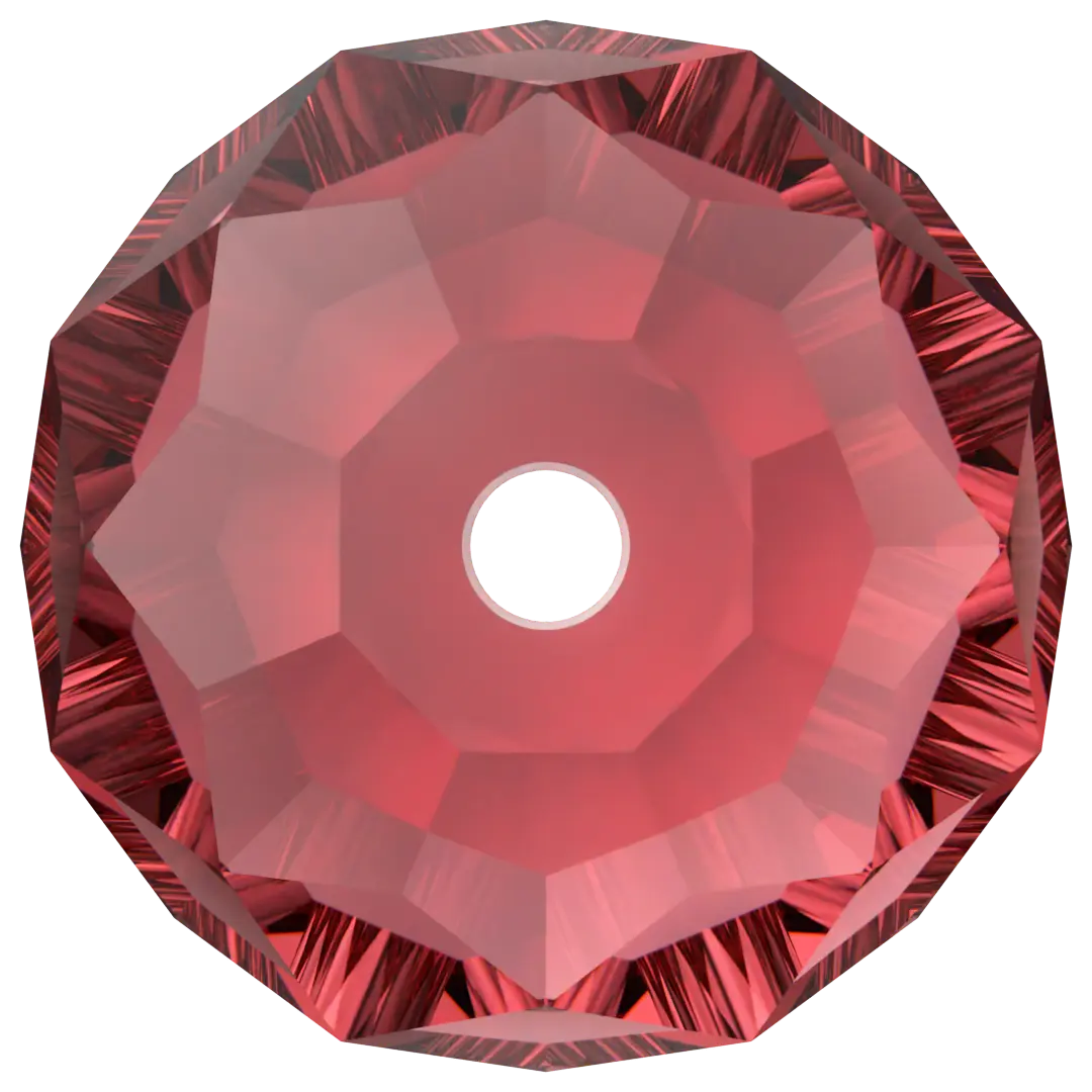 Serinity Crystal Beads Briolette (5040) Scarlet - Bluestreak Crystals