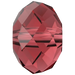 Serinity Crystal Beads Briolette (5040) Scarlet - Bluestreak Crystals