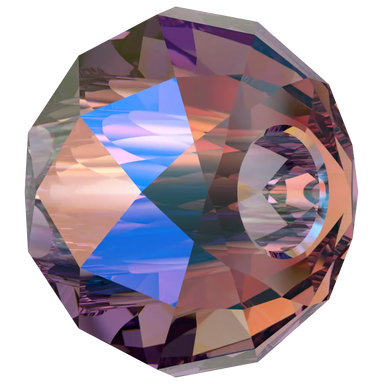 Serinity Crystal Beads Briolette XL Hole (5042) Amethyst Shimmer 2X - Bluestreak Crystals