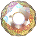Serinity Crystal Beads Briolette XL Hole (5042) Light Colorado Topaz Shimmer 2X - Bluestreak Crystals