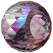 Serinity Crystal Beads Briolette XXL Hole (5043) Amethyst Shimmer 2X - Bluestreak Crystals