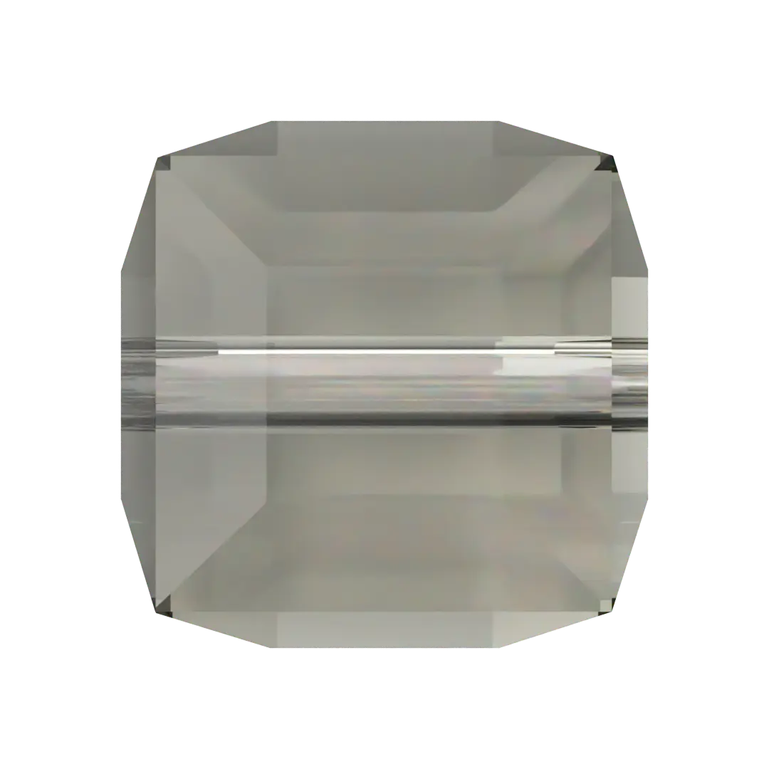 Serinity Crystal Beads Cube (5601) Black Diamond - Bluestreak Crystals
