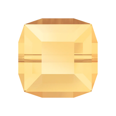 Serinity Crystal Beads Cube (5601) Crystal Metallic Sunshine B - Bluestreak Crystals