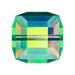 Serinity Crystal Beads Cube (5601) Crystal Vitrail Medium B - Bluestreak Crystals
