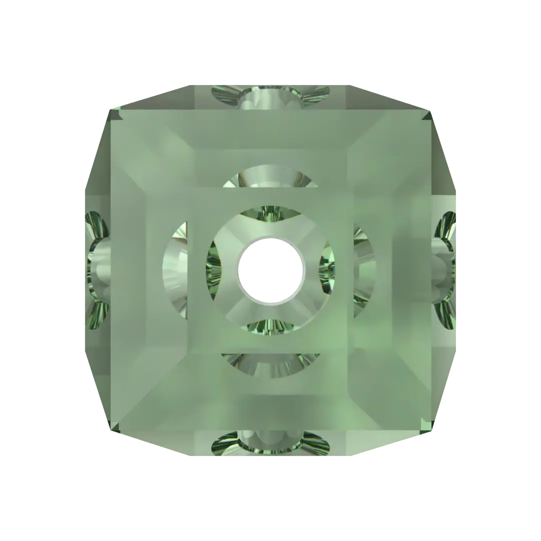 Serinity Crystal Beads Cube (5601) Erinite - Bluestreak Crystals