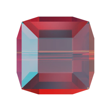 Serinity Crystal Beads Cube (5601) Light Siam Shimmer B - Bluestreak Crystals