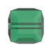 Swarovski Crystal Beads Cube (5601) Majestic Green - Bluestreak Crystals