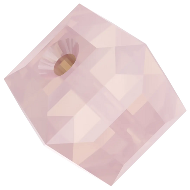 Serinity Crystal Beads Cube (5601) Rose Water Opal Shimmer B - Bluestreak Crystals