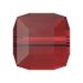 Serinity Crystal Beads Cube (5601) Siam - Bluestreak Crystals