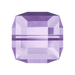 Serinity Crystal Beads Cube (5601) Tanzanite - Bluestreak Crystals