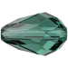 Serinity Crystal Beads Drop (5500) Emerald - Bluestreak Crystals