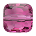 Serinity Crystal Beads Fantasy Square (5035) Fuchsia - Bluestreak Crystals