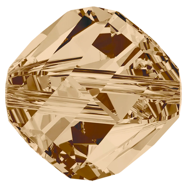 Serinity Crystal Beads Helix (5020) Crystal Golden Shadow - Bluestreak Crystals
