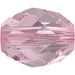 Serinity Crystal Beads Olive Briolette (5044) Light Rose - Bluestreak Crystals