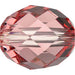 Serinity Crystal Beads Olive Briolette (5044) Rose Peach - Bluestreak Crystals