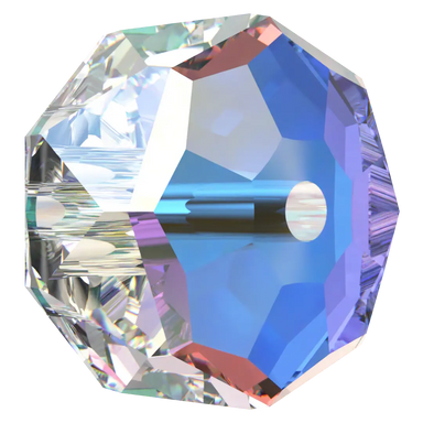 Serinity Crystal Beads Rondelle (5045) Crystal AB - Bluestreak Crystals