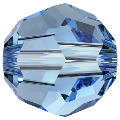 Serinity Crystal Beads Round (5000) Cool Blue - Bluestreak Crystals
