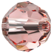 Swarovski Crystal Beads Round (5000) Rose Peach - Bluestreak Crystals