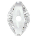 Serinity Crystal Beads Thin Round (5034) Crystal - Bluestreak Crystals