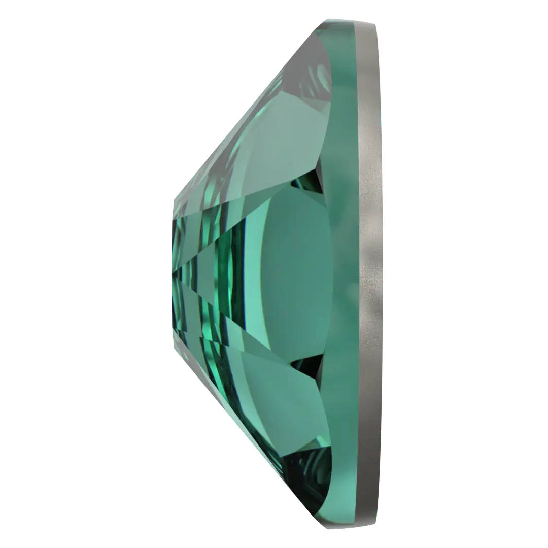 Serinity Flat Back Crystals Non Hotfix (2000, 2058 & 2088) Caribbean Green - Bluestreak Crystals