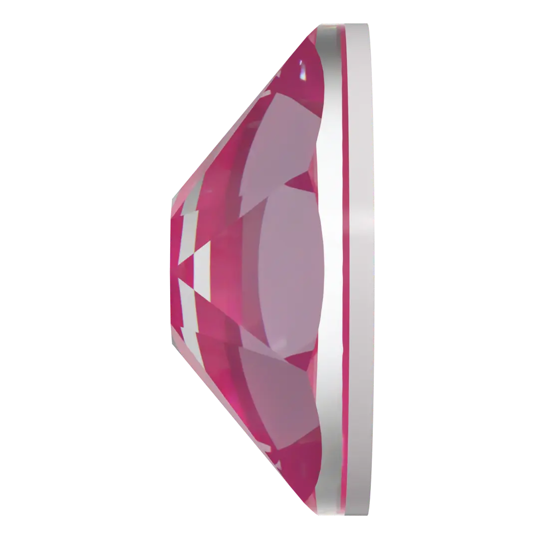 Serinity Flat Back Crystals Non Hotfix (2000, 2058 & 2088) Crystal Electric Pink Ignite UNFOILED - Bluestreak Crystals