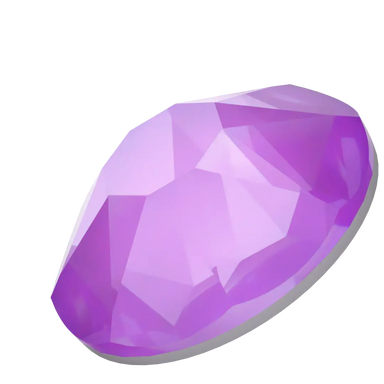 Serinity Flat Back Crystals Non Hotfix (2000, 2058 & 2088) Crystal Electric Violet Ignite UNFOILED - Bluestreak Crystals