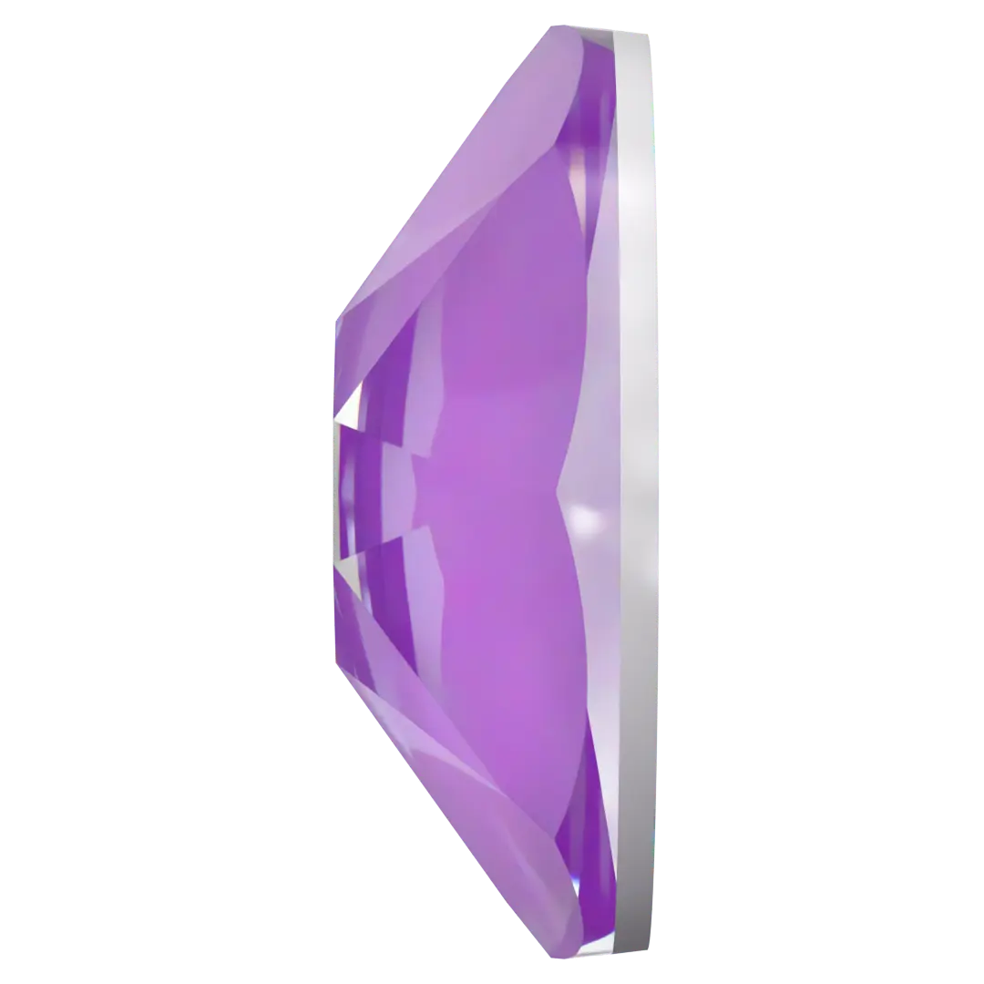 Serinity Flat Back Crystals Non Hotfix (2000, 2058 & 2088) Crystal Electric Violet Ignite UNFOILED - Bluestreak Crystals