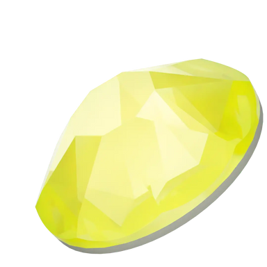 Serinity Flat Back Crystals Non Hotfix (2000, 2058 & 2088) Crystal Electric Yellow Ignite UNFOILED - Bluestreak Crystals