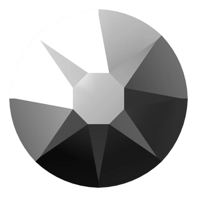 Serinity Flat Back Crystals Non Hotfix (2000, 2058 & 2088) Crystal Light Chrome - Bluestreak Crystals