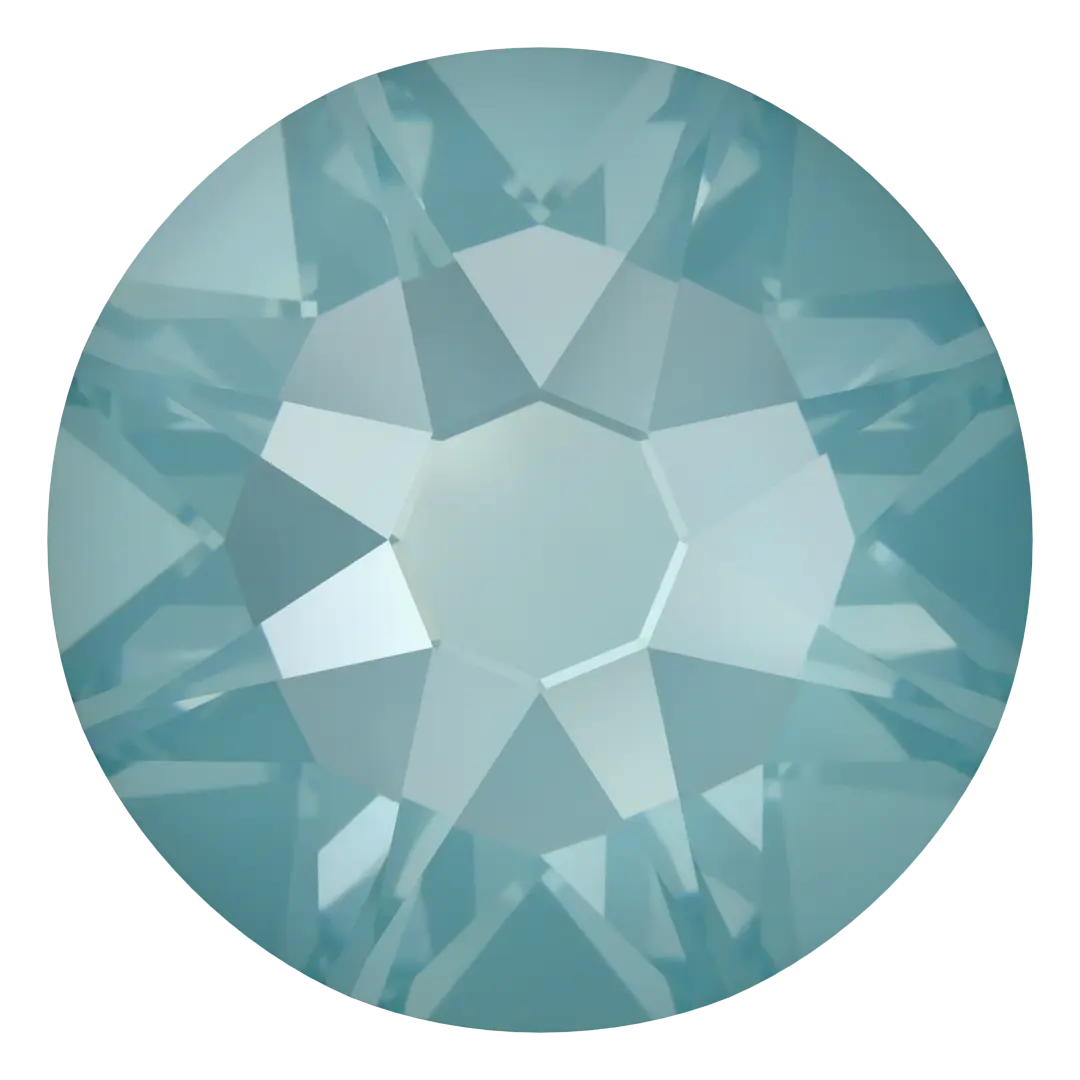 Serinity Flat Back Crystals Non Hotfix (2000, 2058 & 2088) Crystal Paradise Blue Lux - Bluestreak Crystals