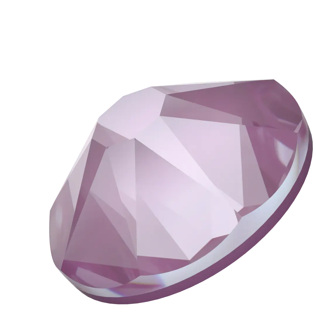 Serinity Flat Back Crystals Non Hotfix (2000, 2058 & 2088) Crystal Paradise Purple Lux - Bluestreak Crystals