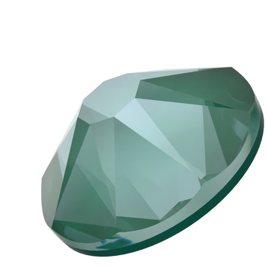 Serinity Flat Back Crystals Non Hotfix (2000, 2058 & 2088) Crystal Pine Green Ignite UNFOILED - Bluestreak Crystals
