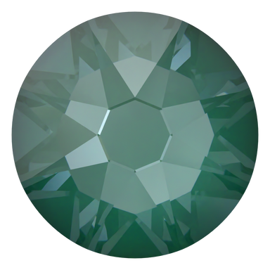 Serinity Flat Back Crystals Non Hotfix (2000, 2058 & 2088) Crystal Pine Green Ignite UNFOILED - Bluestreak Crystals