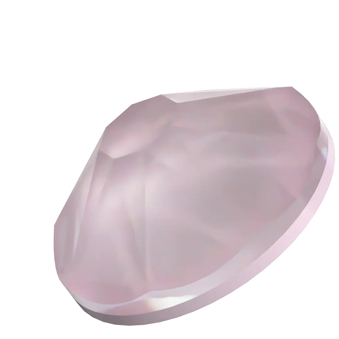Serinity Flat Back Crystals Non Hotfix (2000, 2058 & 2088) Crystal Soft Rose Ignite UNFOILED - Bluestreak Crystals