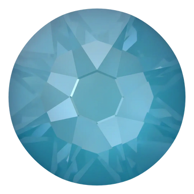 Serinity Flat Back Crystals Non Hotfix (2000, 2058 & 2088) Crystal Teal Ignite UNFOILED - Bluestreak Crystals