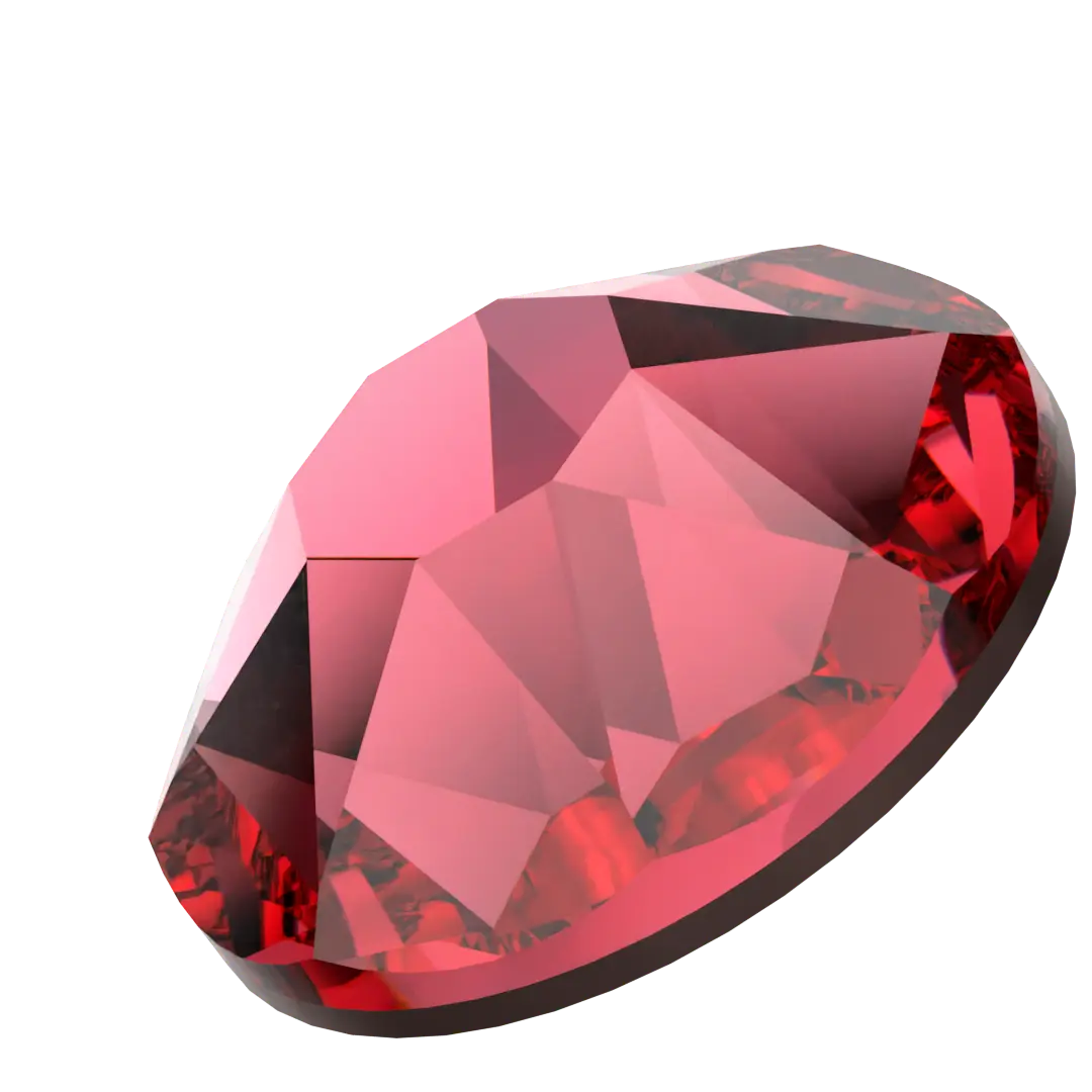 Serinity Flat Back Crystals Non Hotfix (2000, 2058 & 2088) Indian Pink - Bluestreak Crystals